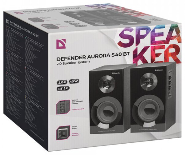 Акустическая система Defender Defender Aurora S40 - ForteMarket Акустическая система Defender Defender Aurora S40 купить,0
