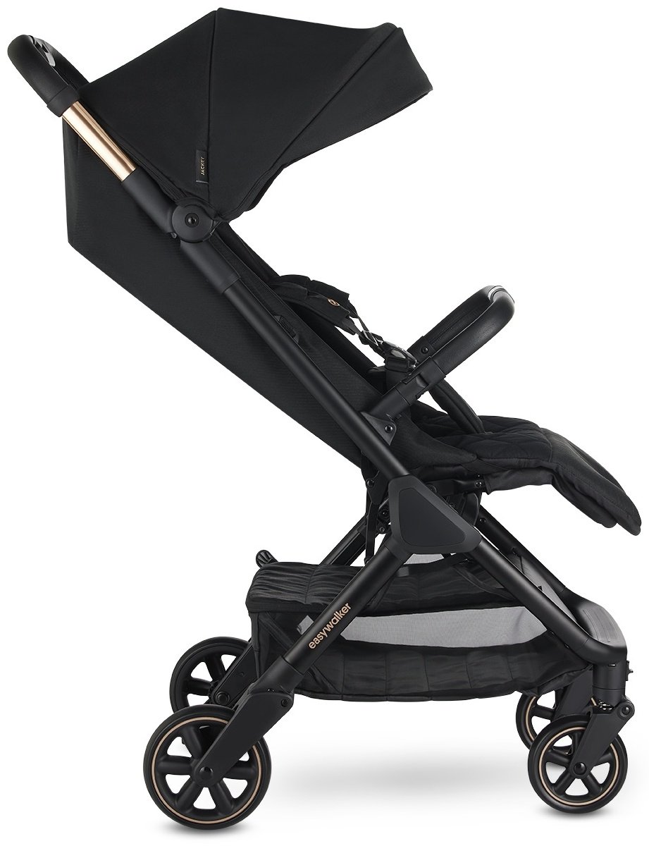 Коляска прогулочная Easywalker Jackey Gold Edition, черный купить,NaN