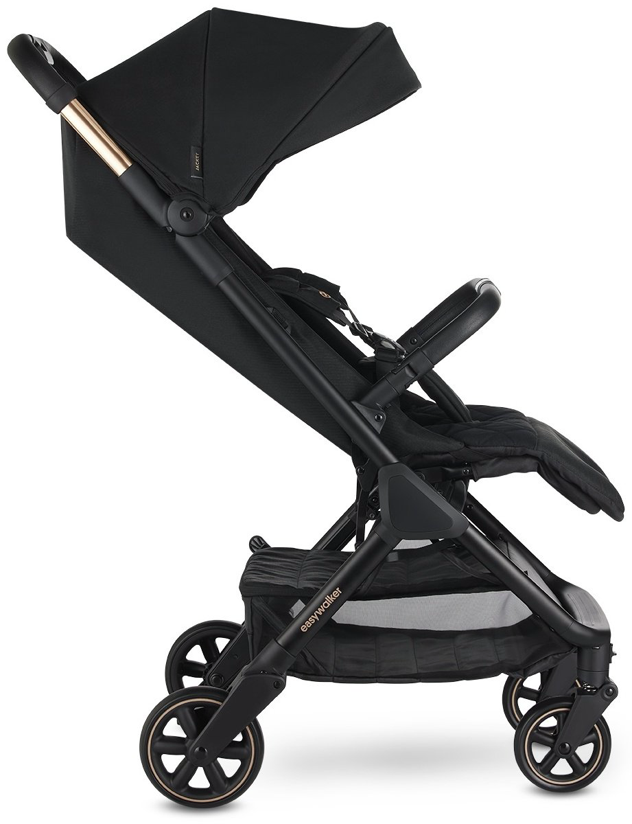 Коляска прогулочная Easywalker Jackey Gold Edition, черный купить,NaN