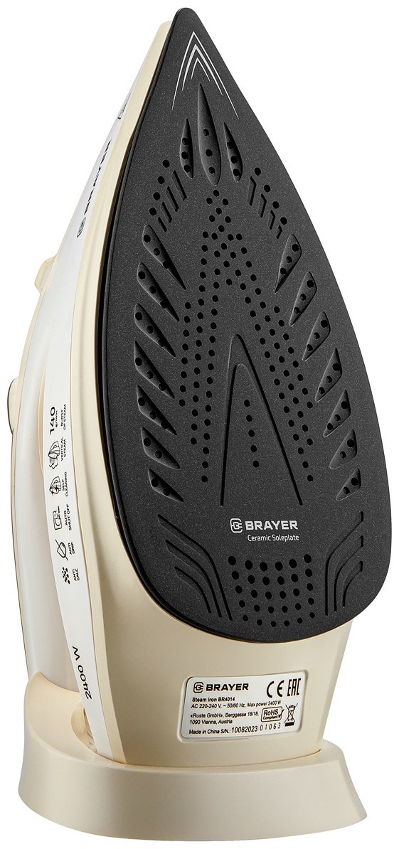 Утюг BRAYER BR4014 бежевый купить,0