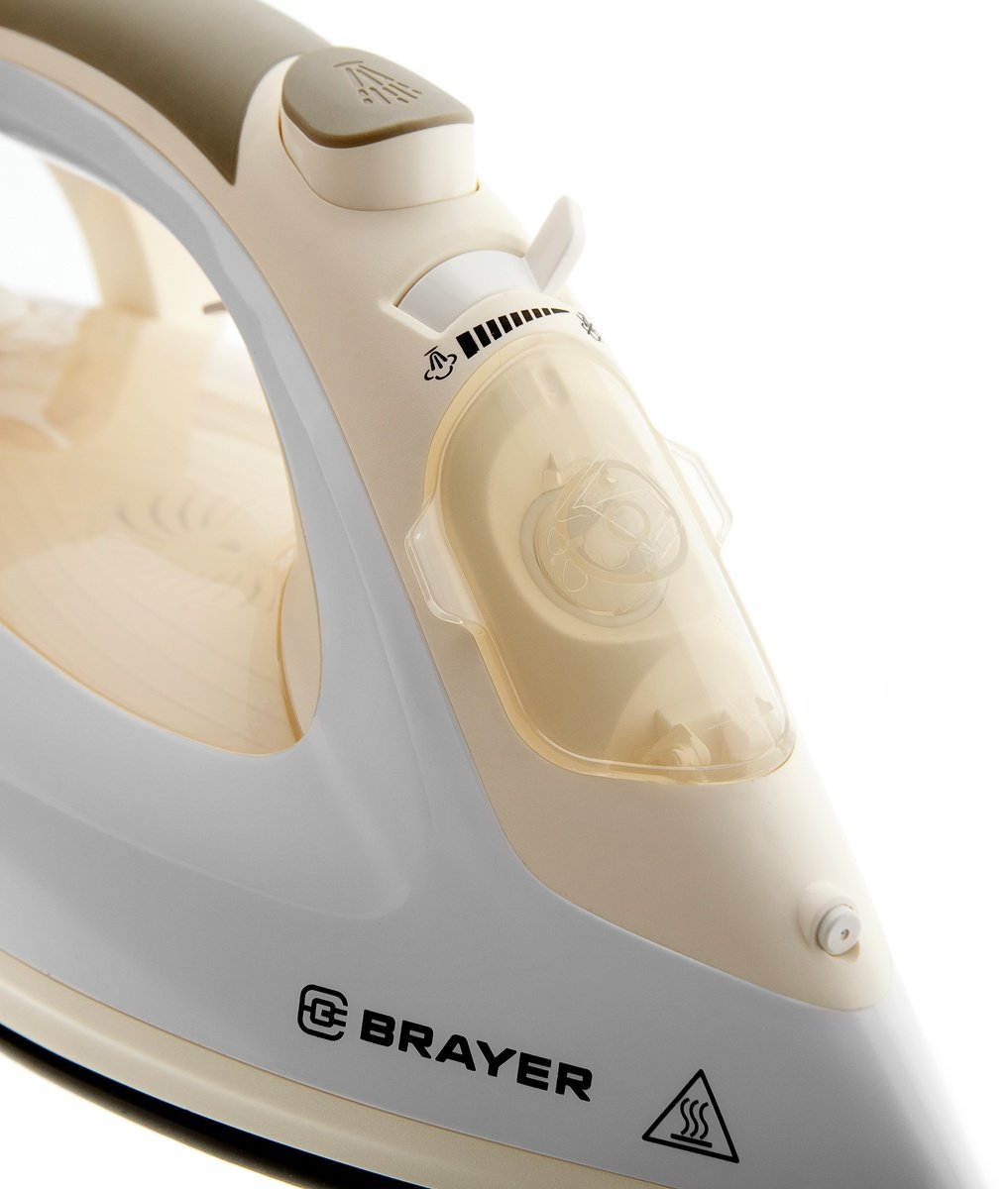 Утюг BRAYER BR4014 бежевый купить,0