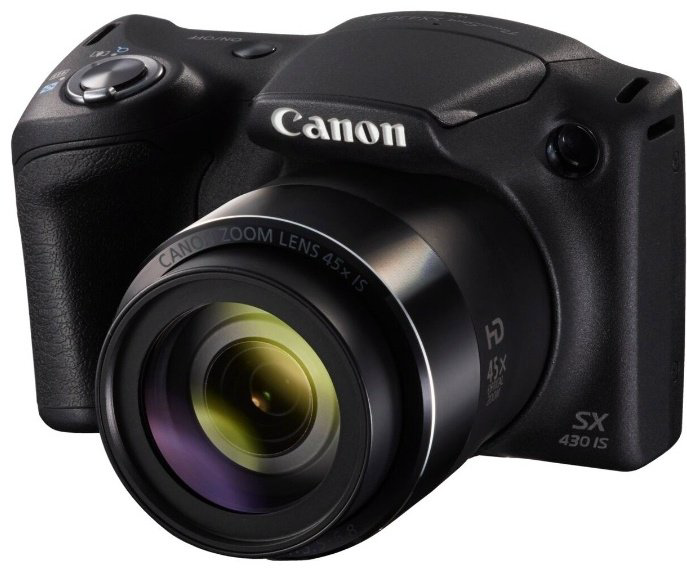 Фотокамера Canon PowerShot SX430 IS черный купить,NaN