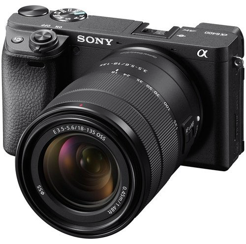 Фотокамера Sony Alpha ILCE-6400 Kit 18-135 мм OSS черный купить,NaN