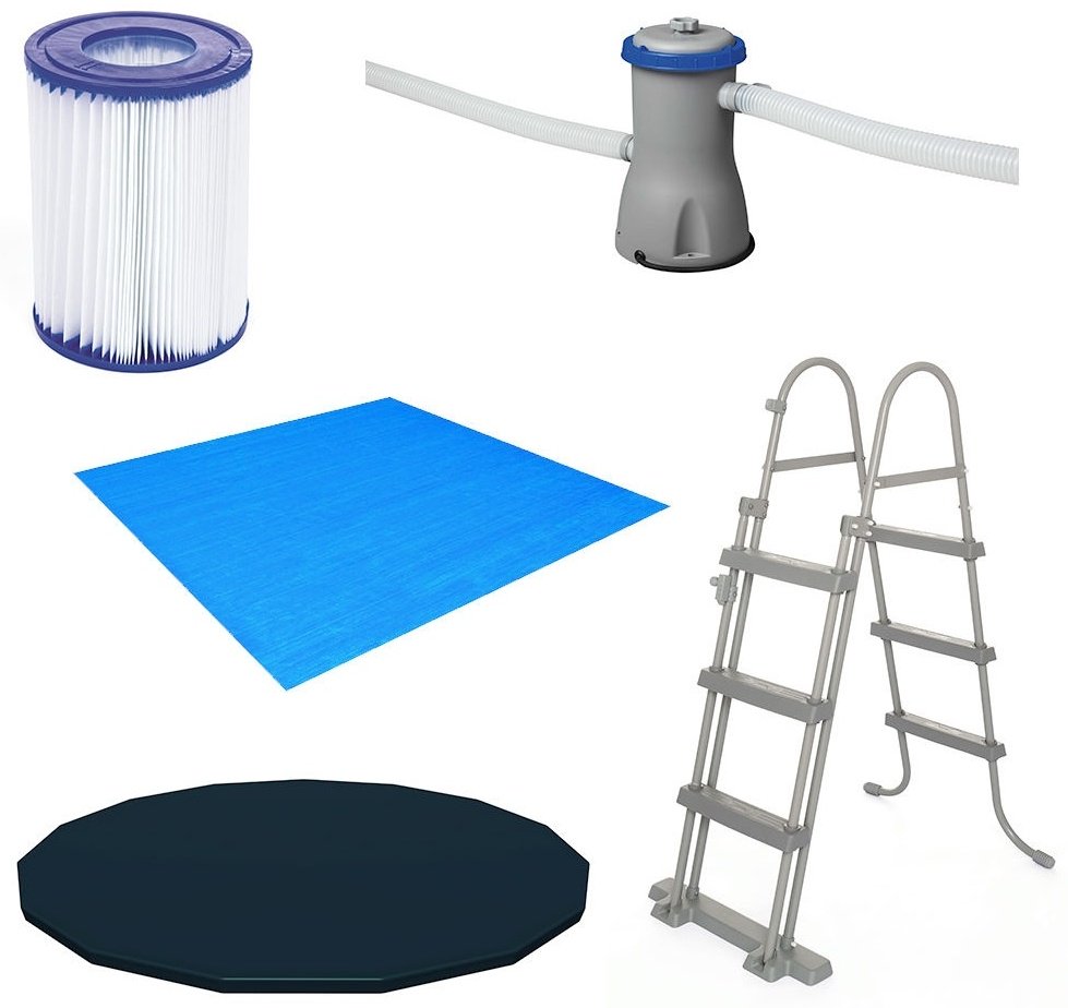 Бассейн каркасный Bestway Steel Pro MAX 56488, 457x107 см - ForteMarket Бассейн каркасный Bestway Steel Pro MAX 56488, 457x107 см купить,0