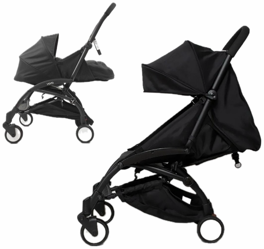 Коляска универсальная 2 в 1 YOYA 175 newborn, черный купить,NaN