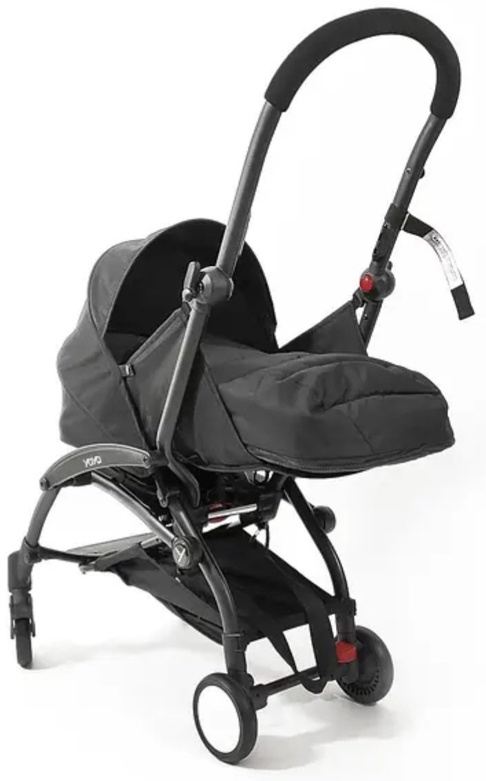 Коляска универсальная 2 в 1 YOYA 175 newborn, черный купить,0