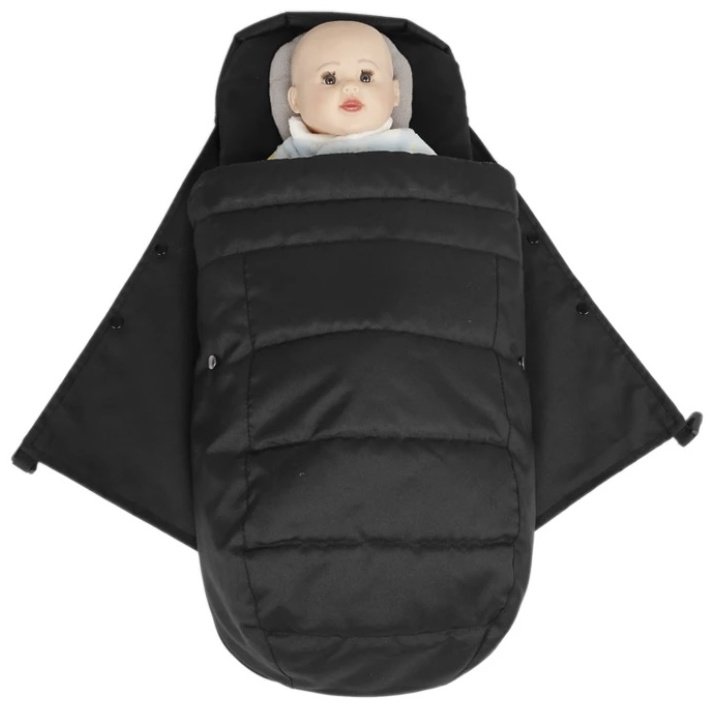 Коляска универсальная 2 в 1 YOYA 175 newborn, черный купить,0