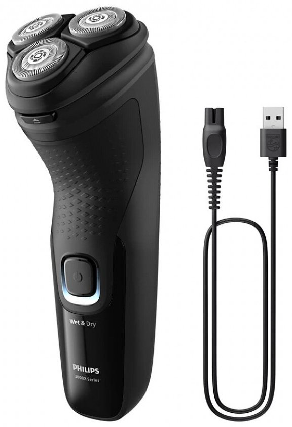 Электробритва Philips X3001/00 3000X роторная от аккумулятора купить,43990