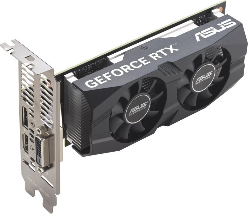Видеокарта ASUS RTX3050-O6G-LP-BRK 6 Гб - ForteMarket Видеокарта ASUS RTX3050-O6G-LP-BRK 6 Гб купить,0