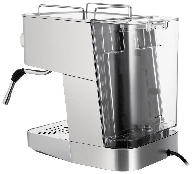 Кофемашина MAUNFELD MF-721S PRO стальной купить,0