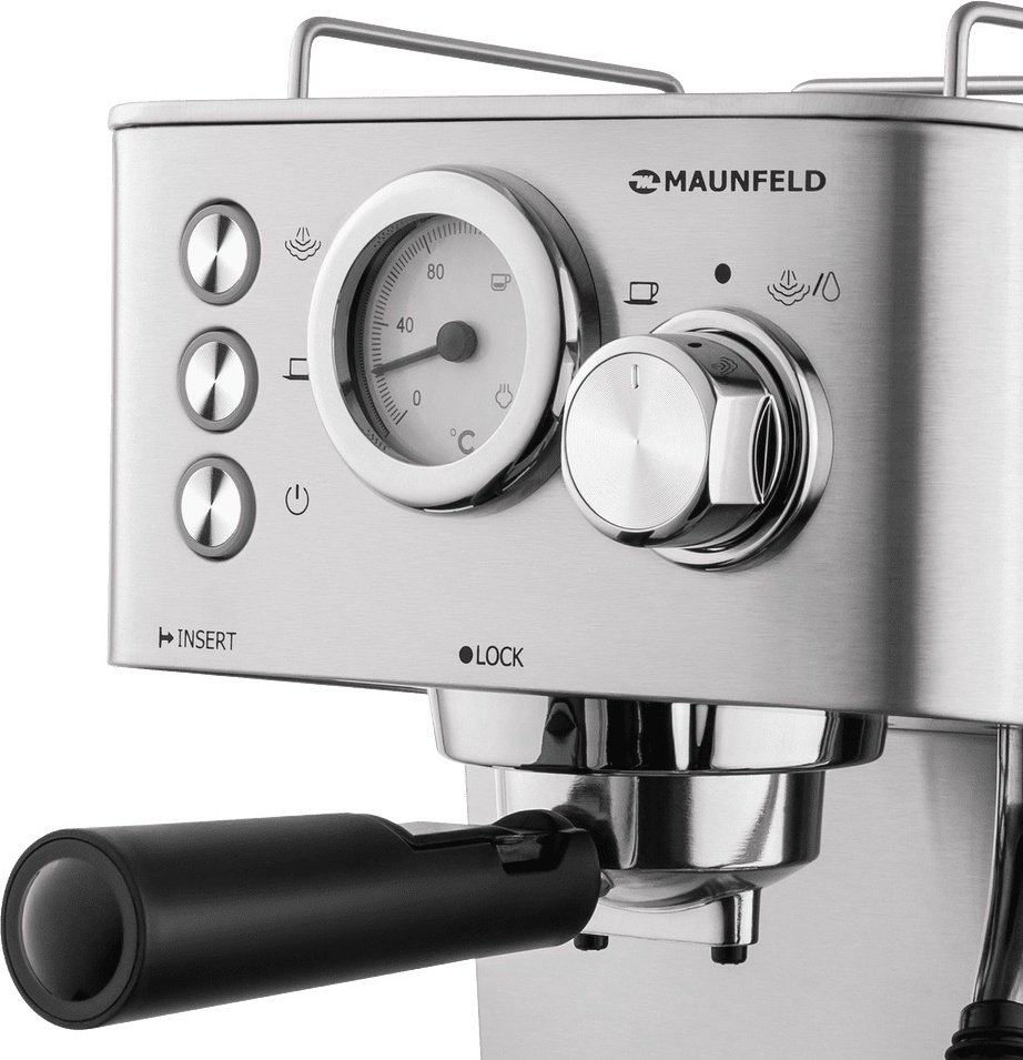 Кофемашина MAUNFELD MF-721S PRO стальной купить,110311