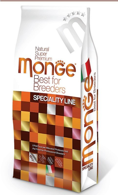 Корм Monge для щенков всех пород с ягненком, рисом и картофелем 15 кг купить,NaN