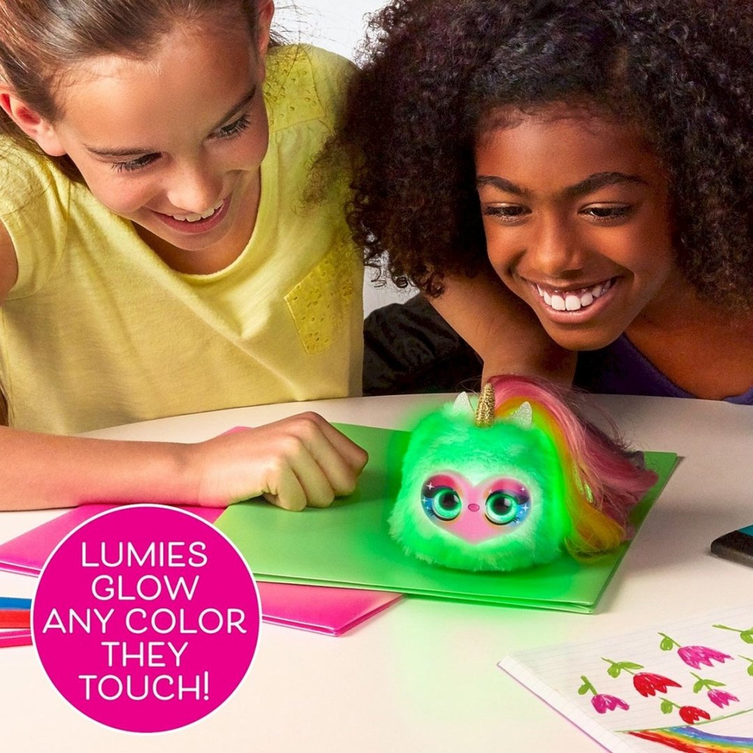 Интерактивная игрушка My Fuzzy Friends Люмис Искорка купить,0