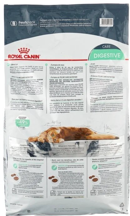 Корм Royal Canin Digestive Care при чувствительном пищеварении птица 10 кг купить,NaN