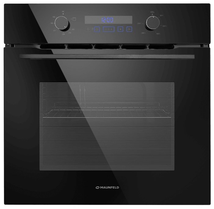 Духовой шкаф MAUNFELD MOGM703B2 черный купить,NaN