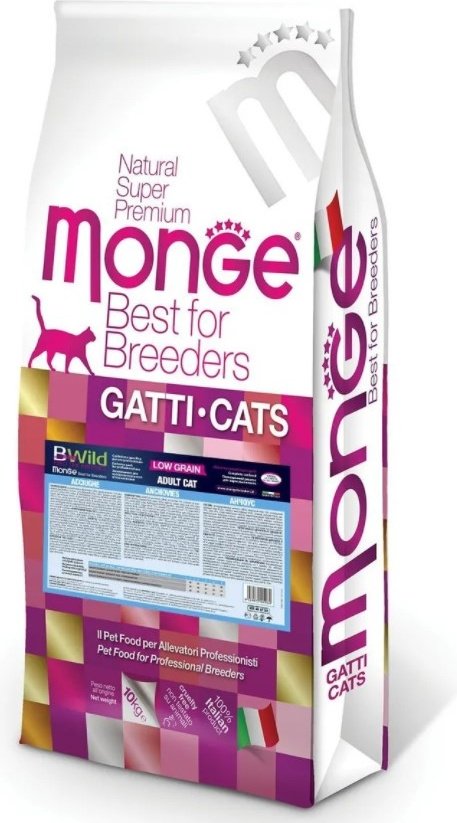 Корм Monge 1089121225 анчоусы 10 кг