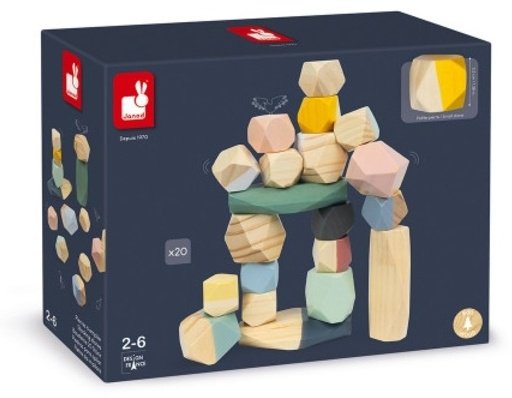 Ardesto J04401 Пирамидка Janod Sweet Cocoon Камни