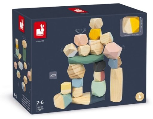 Ardesto J04401 Пирамидка Janod Sweet Cocoon Камни купить,NaN
