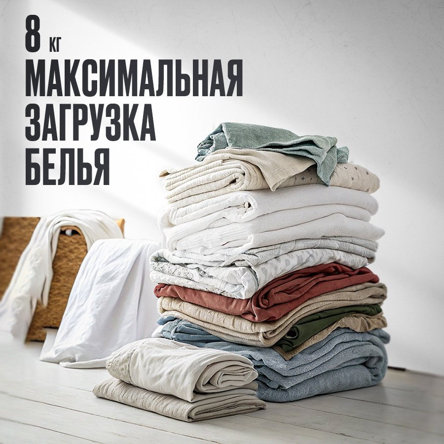 Стиральная машина TCL P1108FLG серый купить,NaN
