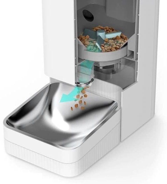 Xiaomi Автокормушка Smart Pet Food Feeder 6934177787867 350 мл белый купить,NaN