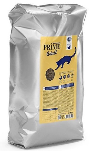 Корм Prime Adult для взрослых курица 15 кг