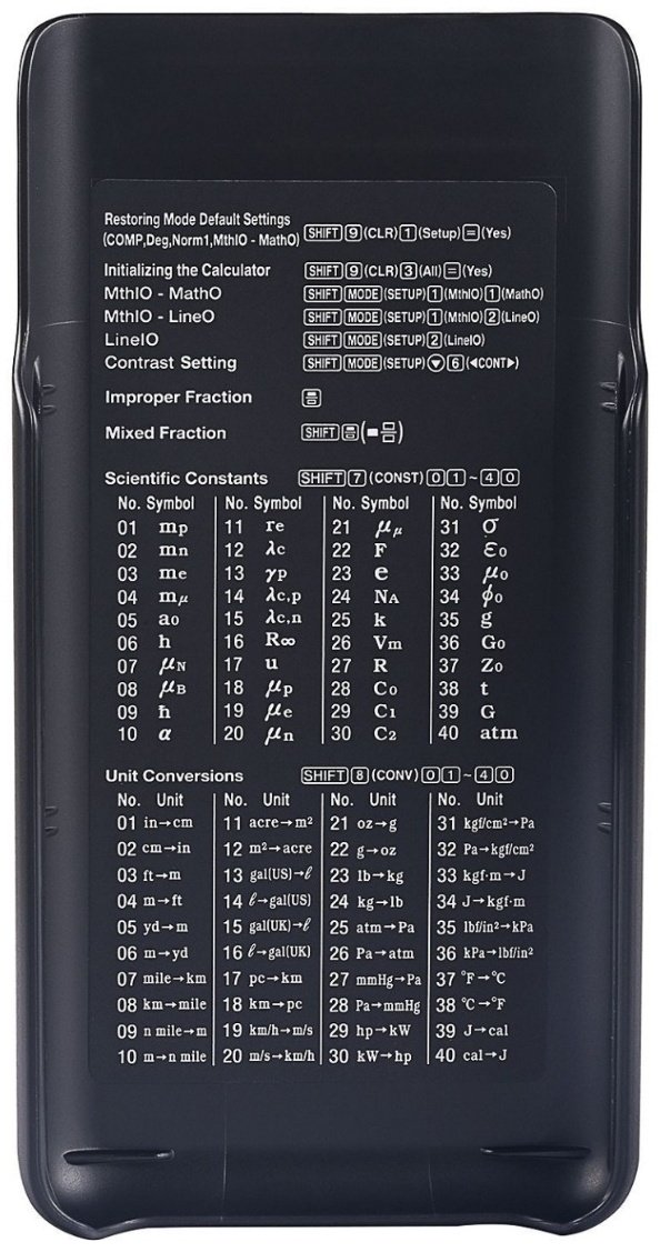 CASIO FX-570ESPLUS-2WETD, 12-разрядный, черный купить,0