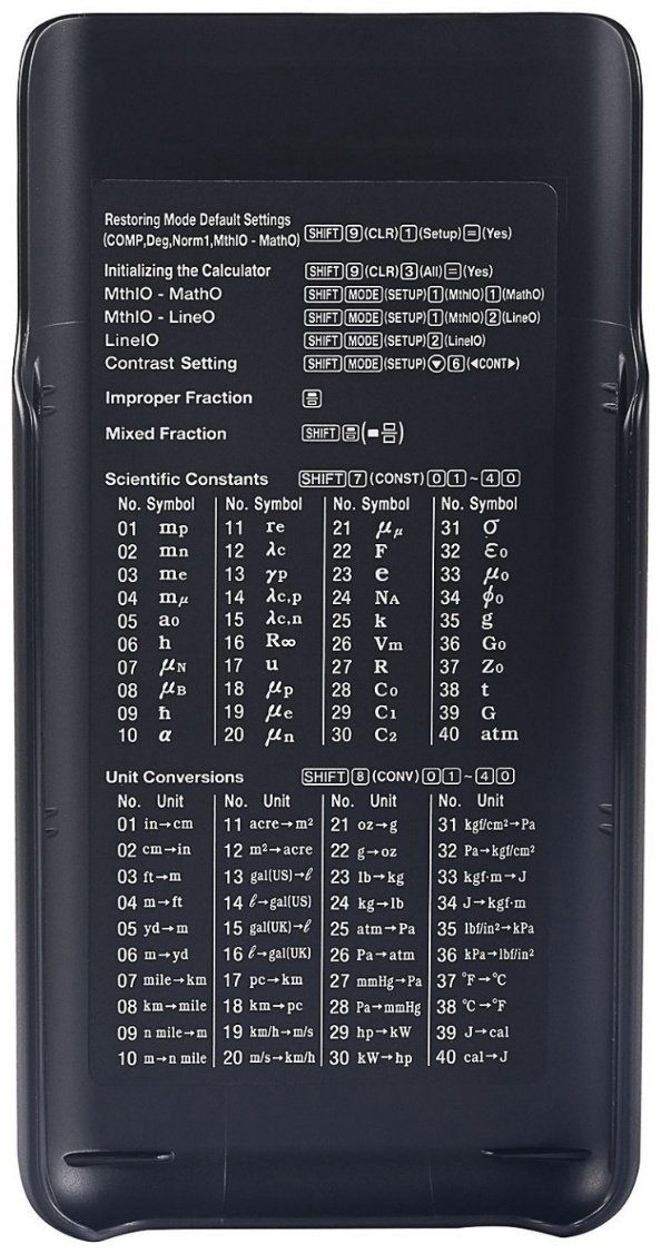 CASIO FX-570ESPLUS-2WETD, 12-разрядный, черный купить,NaN