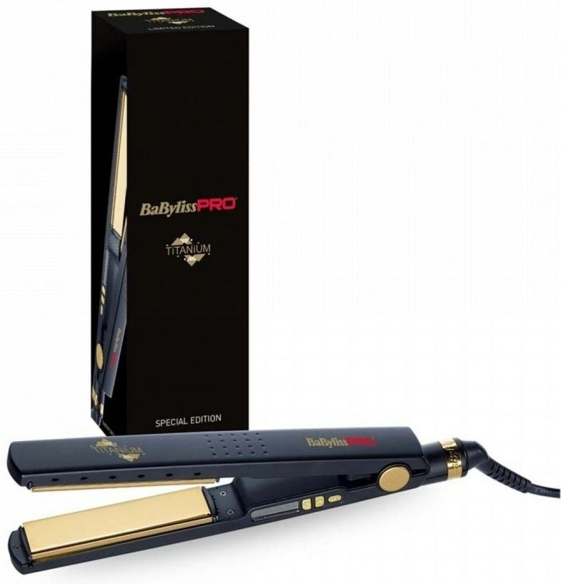 BaBylissPRO BAB3091BKTE Titanium утюжок - ForteMarket BaBylissPRO BAB3091BKTE Titanium утюжок купить,0