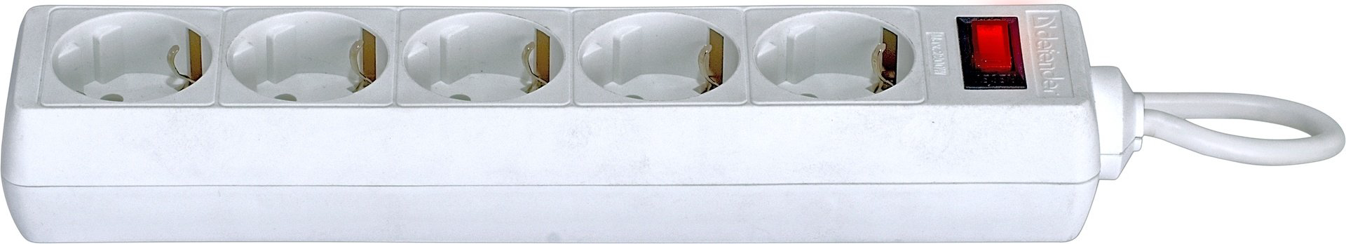 Сетевой фильтр Defender ES 3 3м 5 розеток White купить,2580
