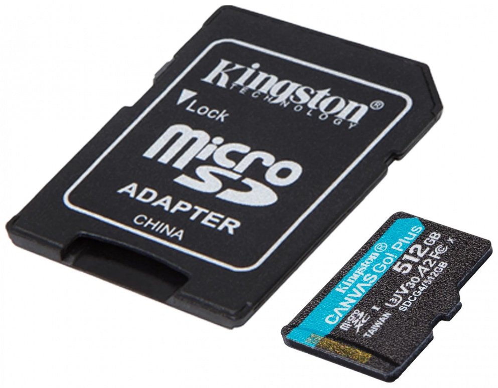 Карта памяти Kingston microSDXC Canvas Go! Plus (SDCG4/512GB) 512 Гб купить,0