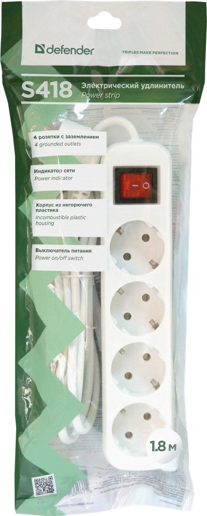 Defender S418 1.8 м белый