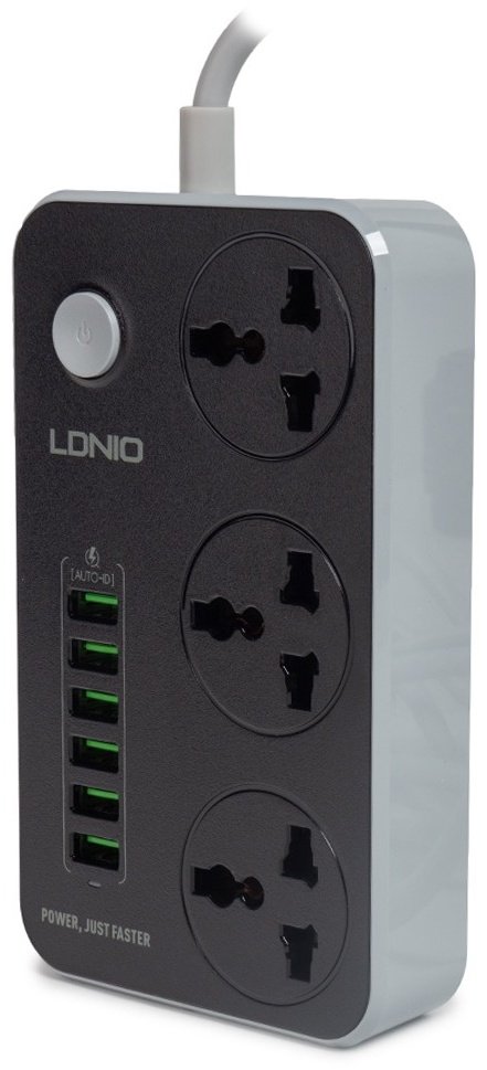 Сетевой фильтр LDNIO SC3604 2 м