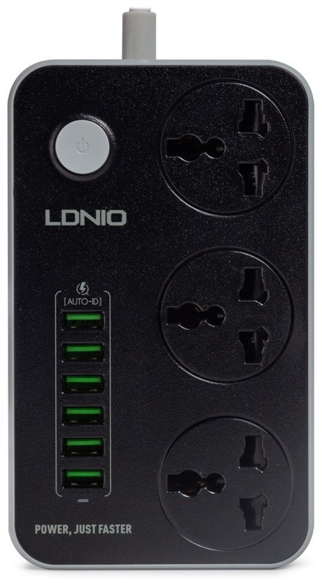 Сетевой фильтр LDNIO SC3604 2 м купить,0