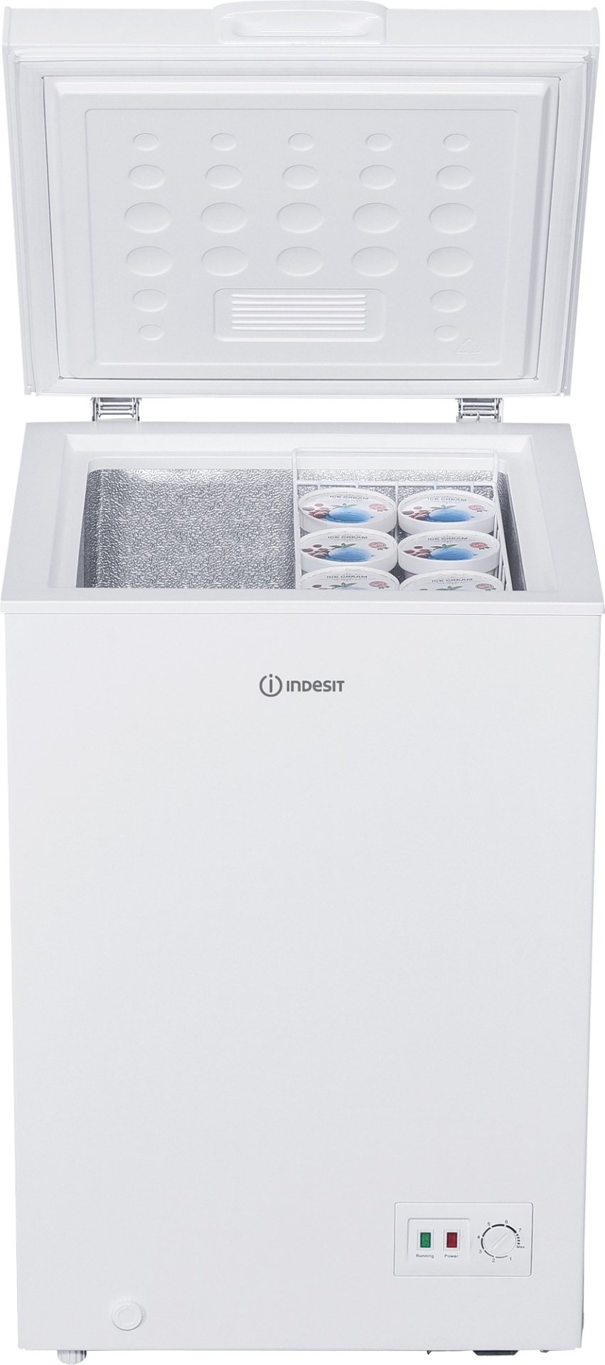 Морозильник Indesit ICF 100 100 л белый купить,0