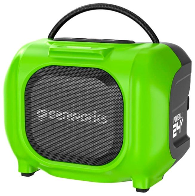 Портативная колонка Greenworks GPT-MNBS зеленый купить,NaN