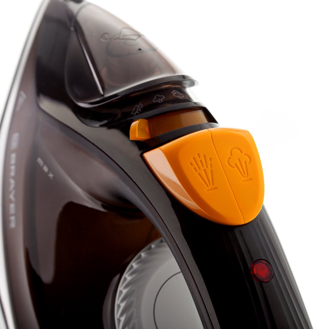 Утюг BRAYER 4003BR коричневый купить,NaN