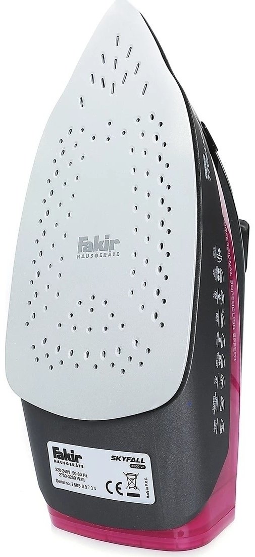 Утюг Fakir Skyfall розовый - ForteMarket Утюг Fakir Skyfall розовый купить,0