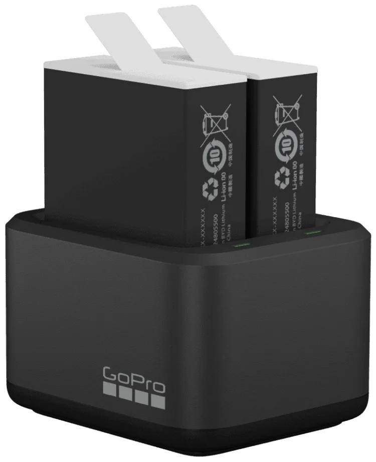 Зарядное устройство для двух аккум.батарей GoPro ADDBD-211-VE Enduro Dual Battery Charger+Battery Black