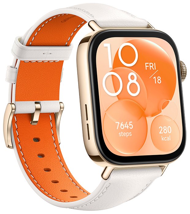 Смарт-часы Huawei Watch Fit 3 золотистый-белый - ForteMarket Смарт-часы Huawei Watch Fit 3 золотистый-белый купить,0
