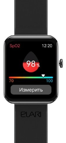 Смарт-часы Elari Watch Lite черный - ForteMarket Смарт-часы Elari Watch Lite черный купить,13990