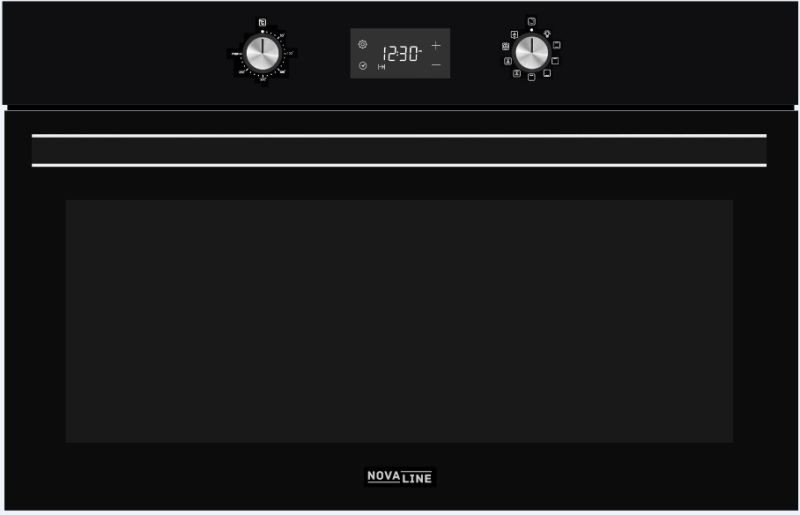 Духовой шкаф Nova Line Pheme 90 Black черный