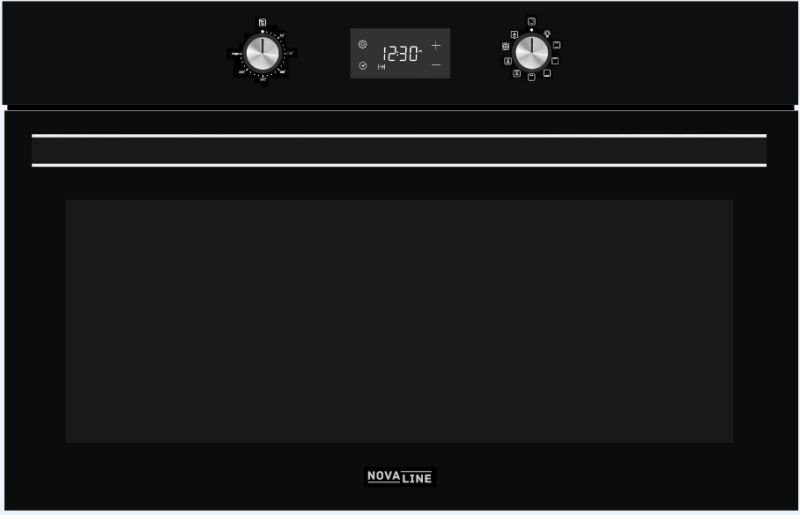 Духовой шкаф Nova Line Pheme 90 Black черный - ForteMarket Духовой шкаф Nova Line Pheme 90 Black черный купить,314433
