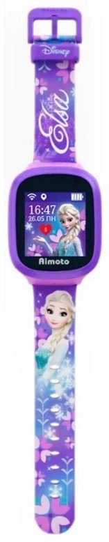 Смарт-часы Aimoto Disney Эльза фиолетовый-черный купить,0