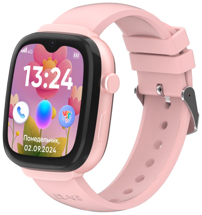 Смарт-часы Elari KidGram 48 мм розовый