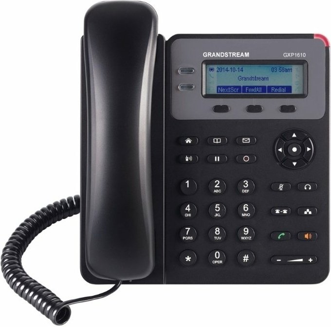 IP-телефон Grandstream GXP1610 черный купить,0