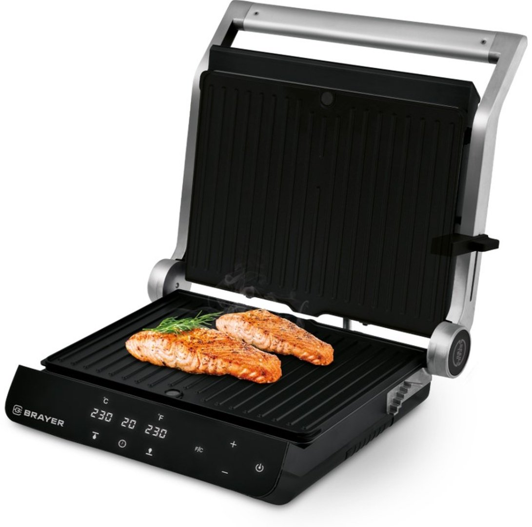 Гриль BRAYER 2008BR черный - ForteMarket Гриль BRAYER 2008BR черный купить,76990
