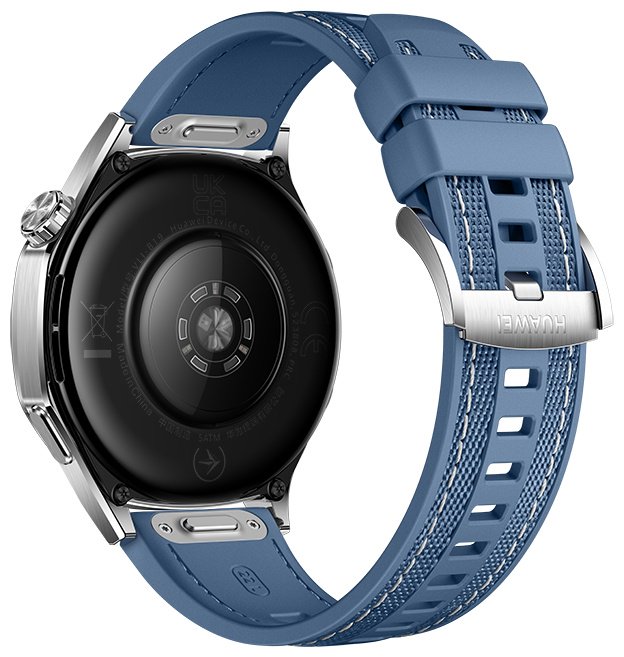 Смарт-часы Huawei Watch GT 5 46 мм серебристый-синий - ForteMarket Смарт-часы Huawei Watch GT 5 46 мм серебристый-синий купить,0