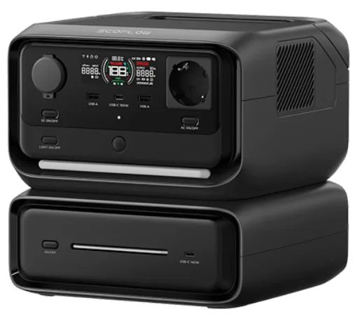 Внешний аккумулятор EcoFlow River 3 Max 179200 мАч черный купить,NaN