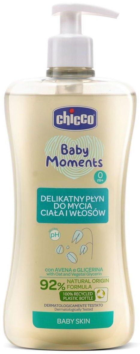 Chicco с экстрактом овса пена для ванны 500 мл