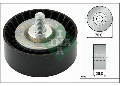 INA ролик обводной 532047510 купить,NaN